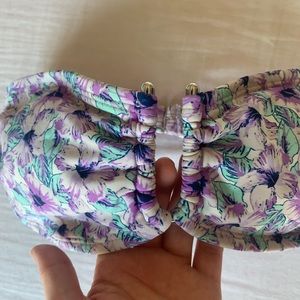 Black Poppy Swim - Pacsun floral bandeau Black Poppy Swim - Pacsun floral bandeau